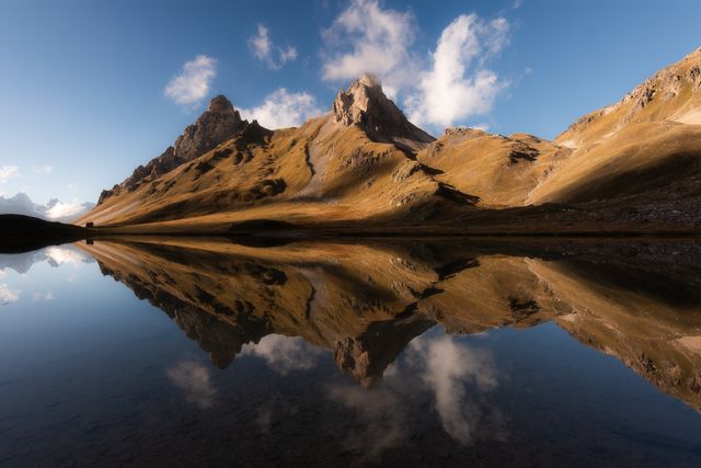 Reflexion sur le lac des Cerces